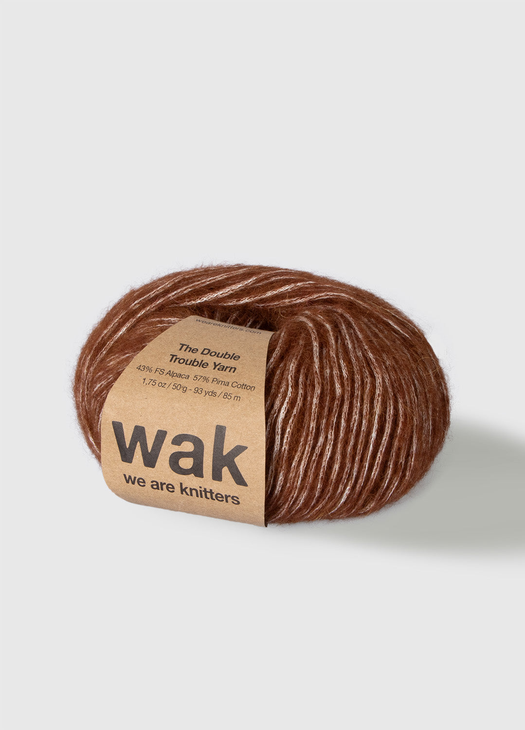 The Double Trouble Yarn Brown