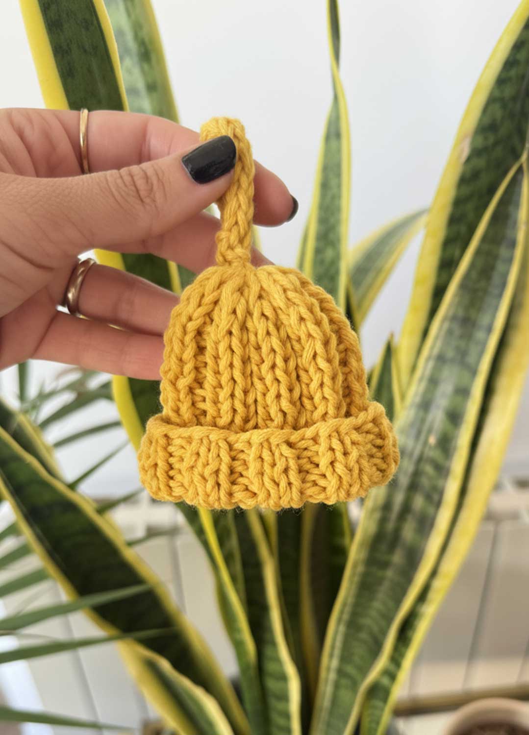 Micro Braille Beanie Charm – We Are Knitters