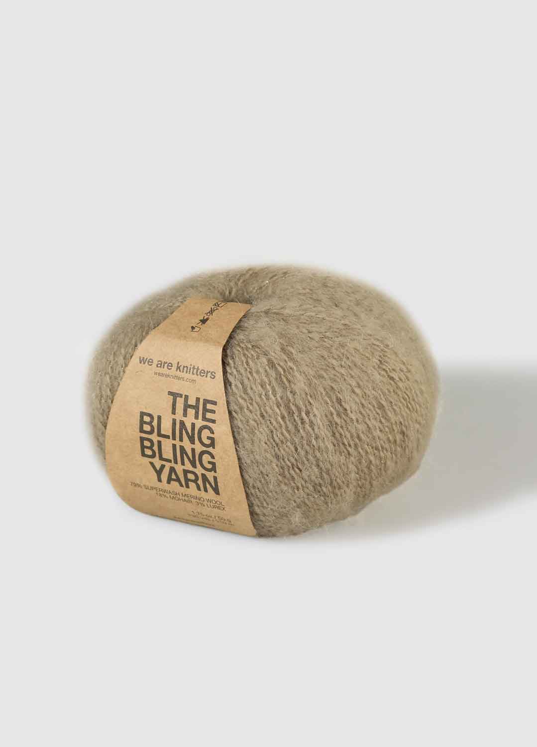 The Bling Bling Yarn Beige