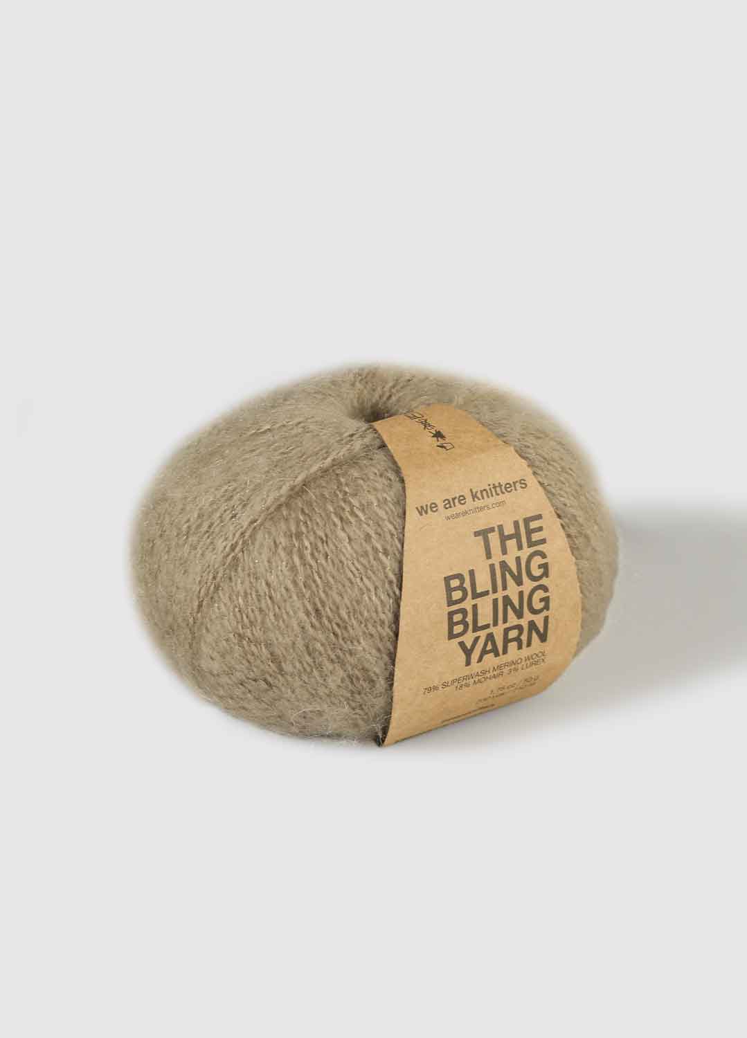 The Bling Bling Yarn Beige