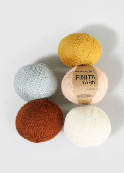 Pack de 5 Ovillos de Finita Yarn