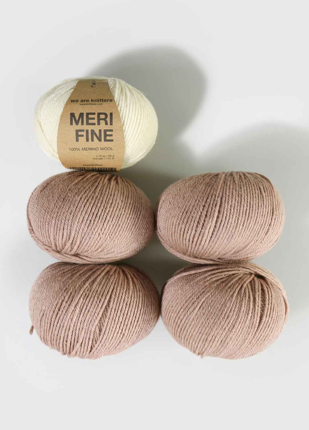 5 Pack of Merifine Yarn Balls