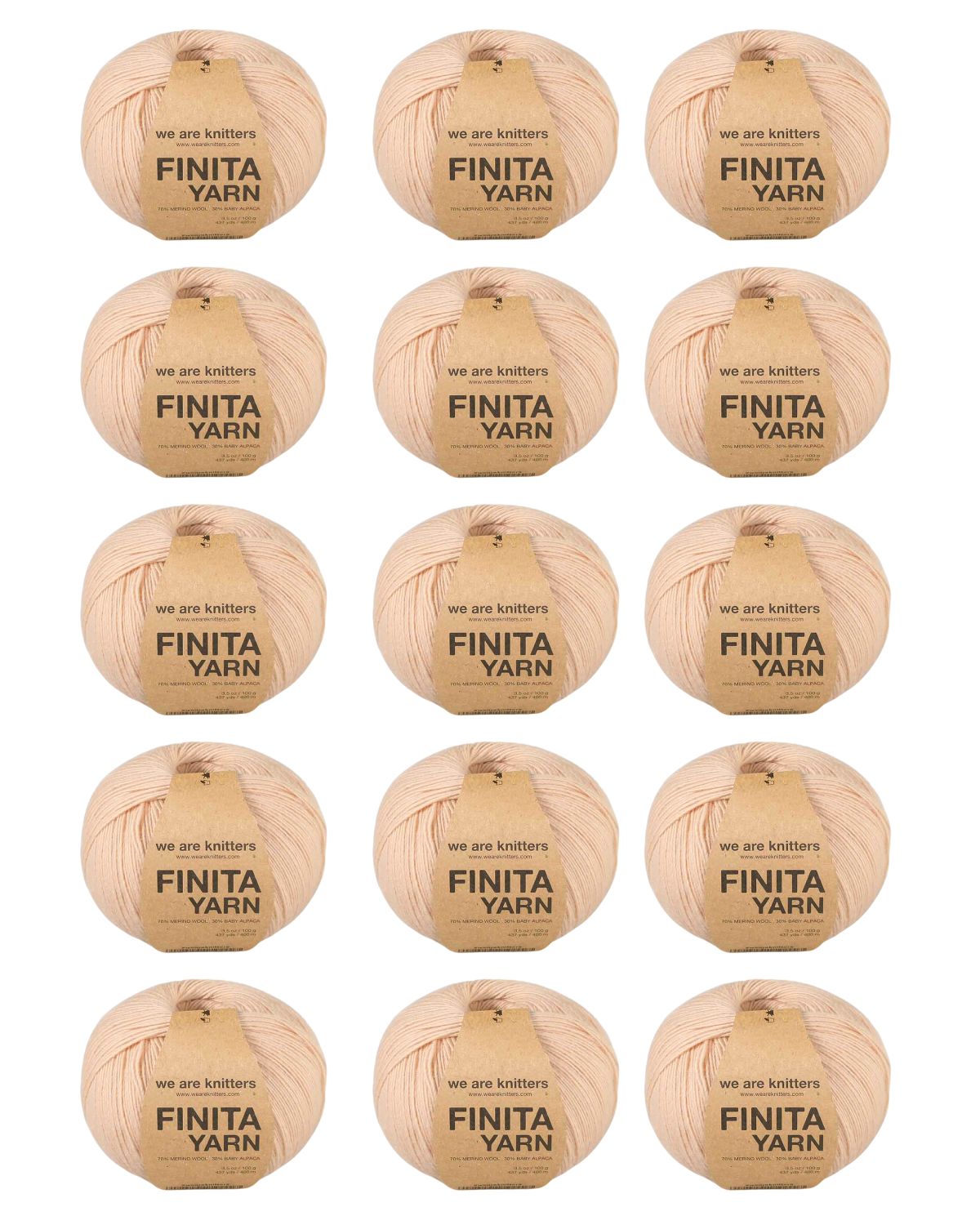 Pack de 15 Ovillos de Finita Yarn