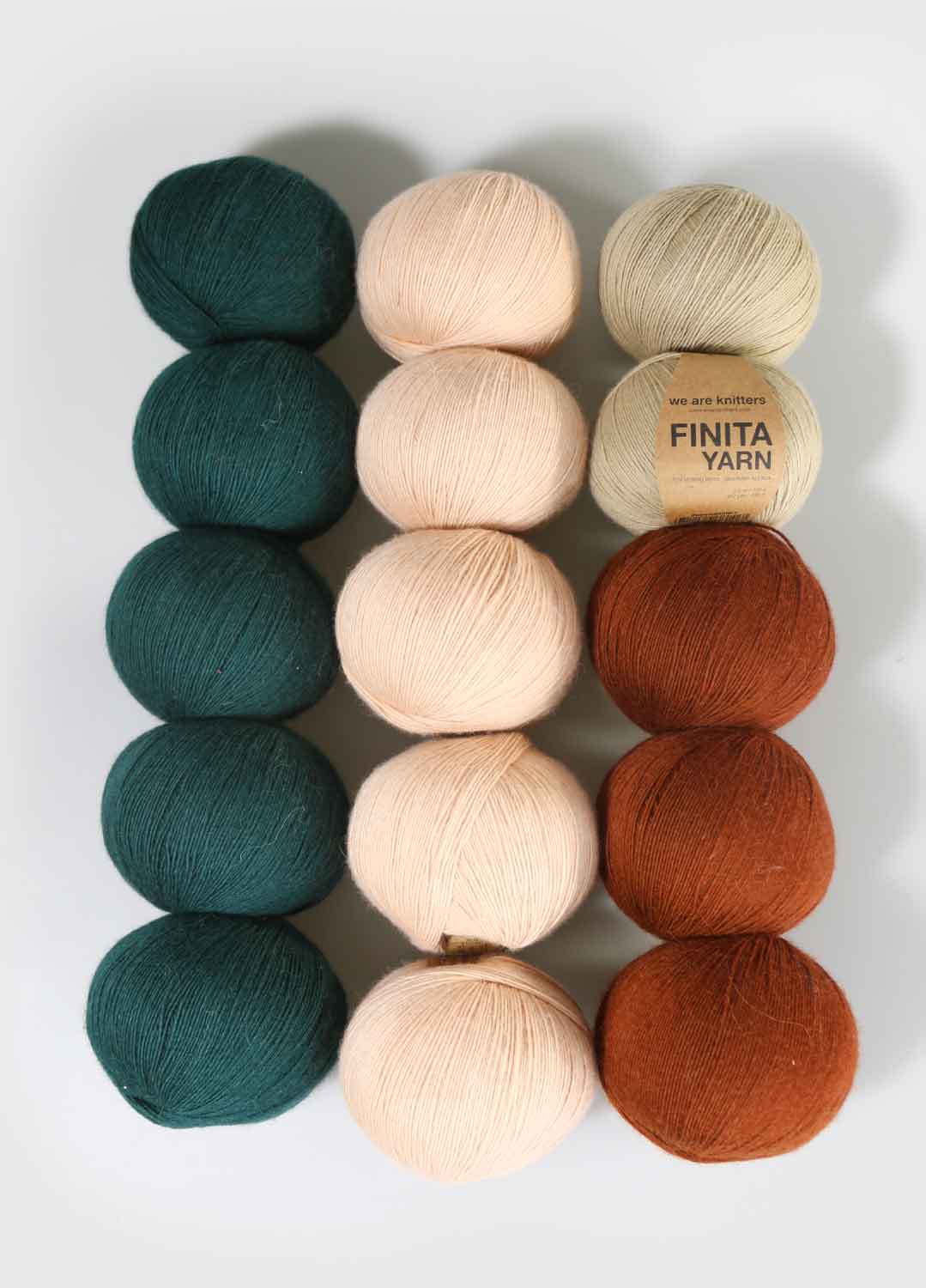 Pack de 15 Ovillos de Finita Yarn