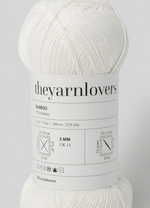 Bamboo Off White - Yarn Lovers