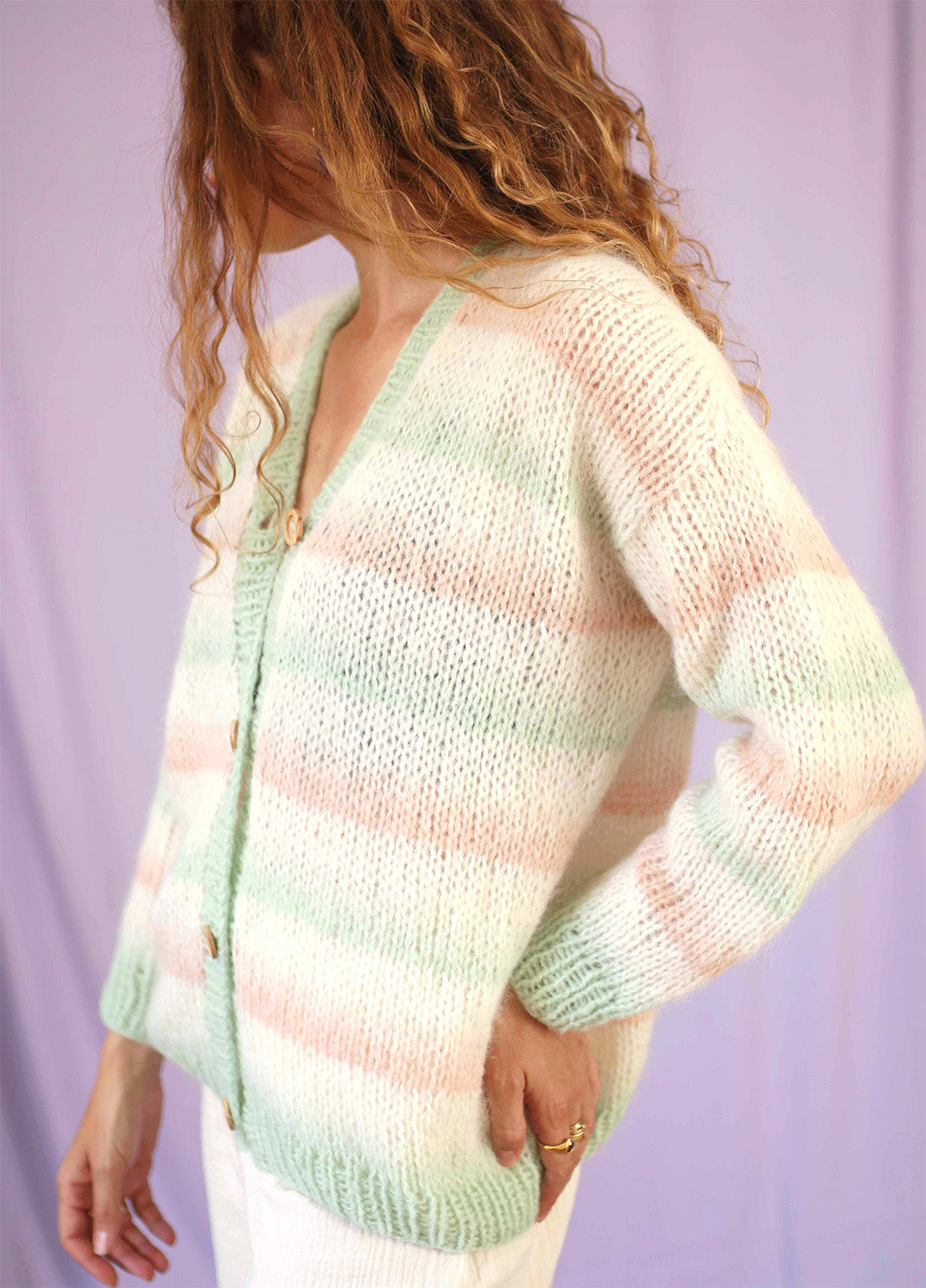 Kakigori Cardigan Kit x @trustthemojo