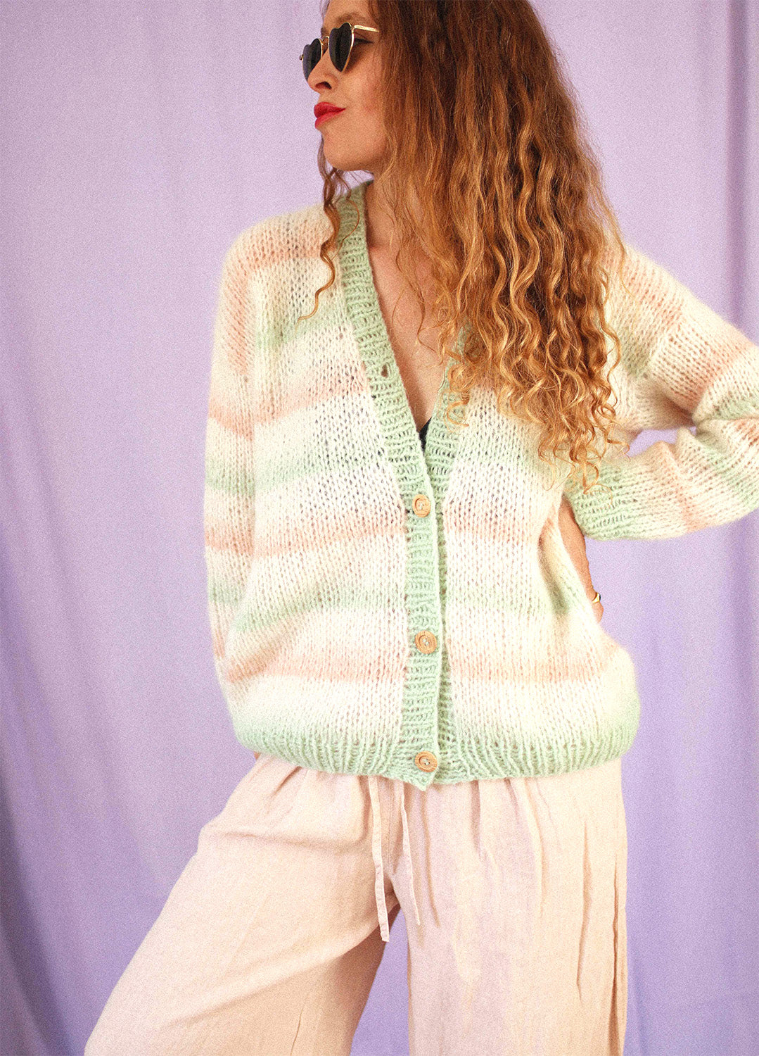 Kakigori Cardigan Pattern x @trustthemojo