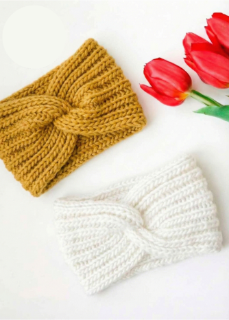 The Springbreeze Headband Kit by @woolandknits  - Yummy Yarn Fine Version