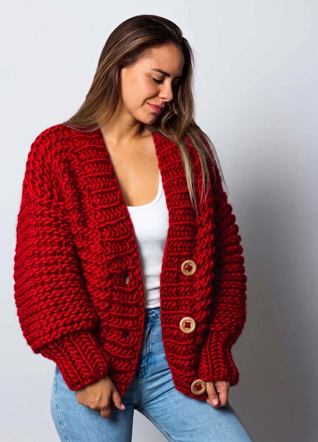 Avocado Cardigan Kit - Oferta del mes