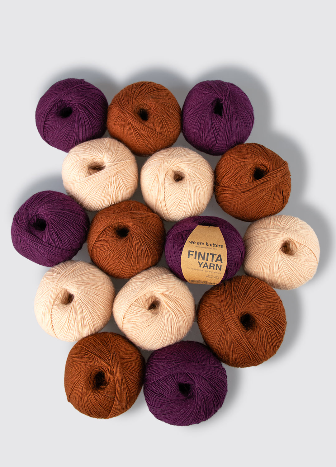 Pack de 15 Ovillos de Finita Yarn