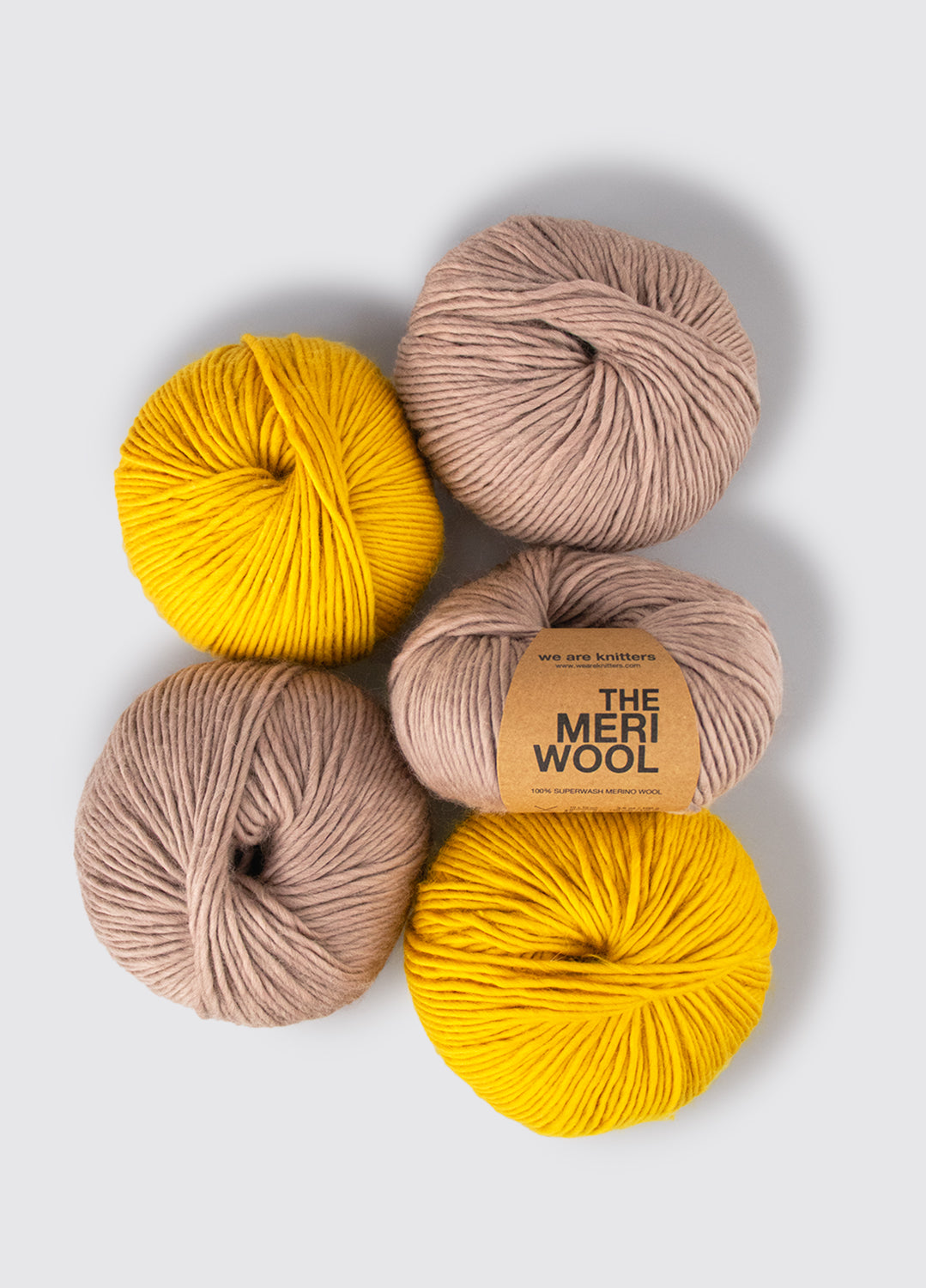 Pack de 5 Ovillos de Meriwool