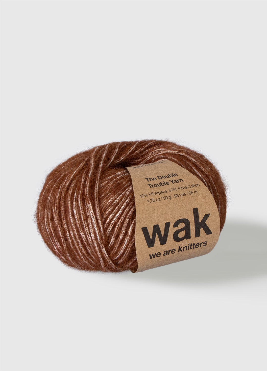 The Double Trouble Yarn Brown