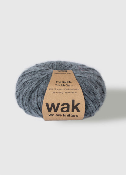 The Double Trouble Yarn Grey