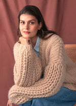 Fresco Cardigan Kit - Yummy Yarn Version