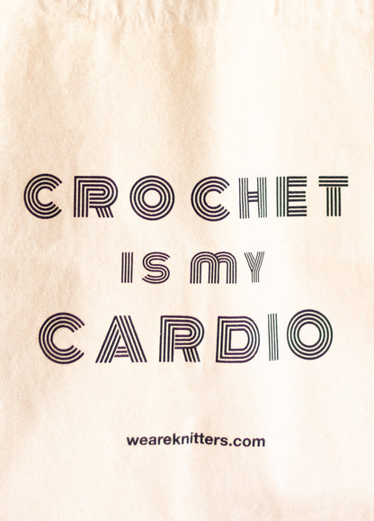 Tote Bag: Crochet is my Cardio