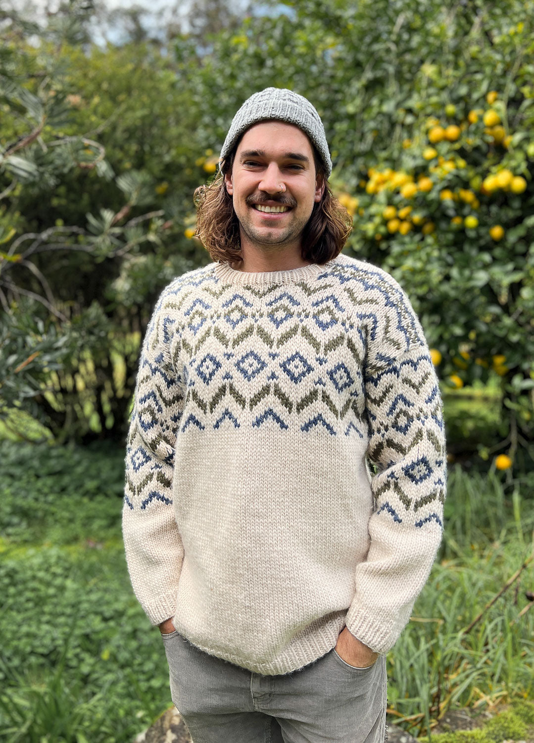 Banksia Sweater x @knitwitsandyarns Kit