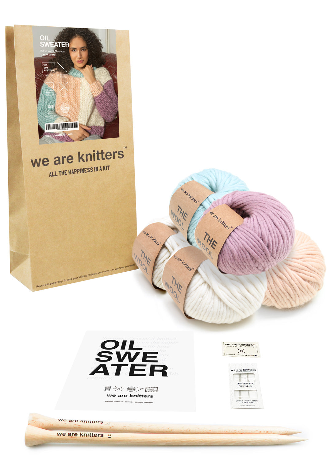 Oil Sweater Kit - Yummy Yarn Version