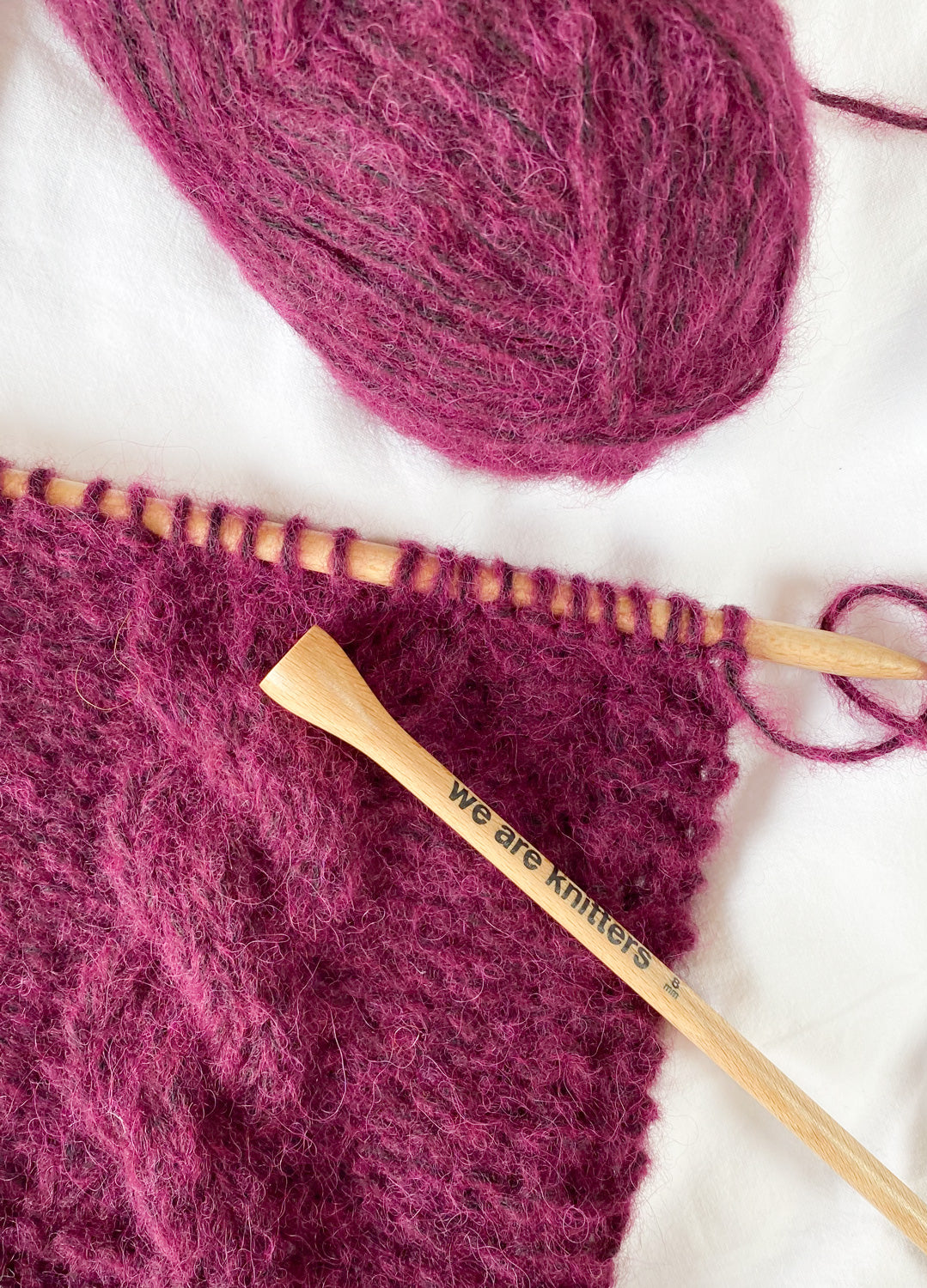 The Double Trouble Yarn Bordeaux