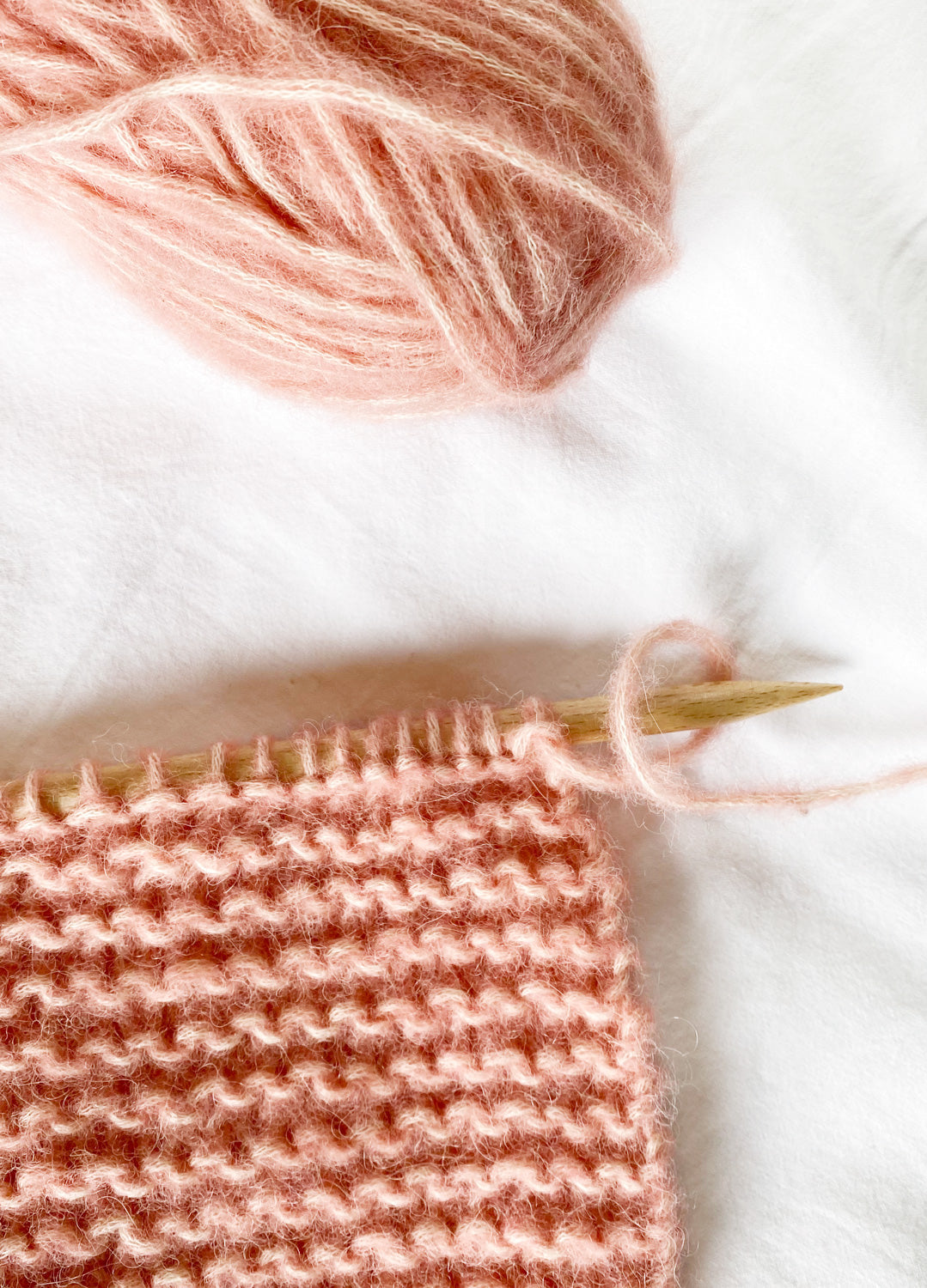 The Double Trouble Yarn Dusty Pink