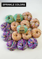 15 Pack of Yummy Yarn Fine Balls - Sprinkle Colors