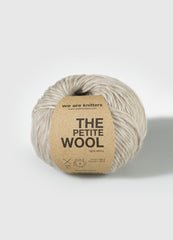 Petite Wool Spotted Beige