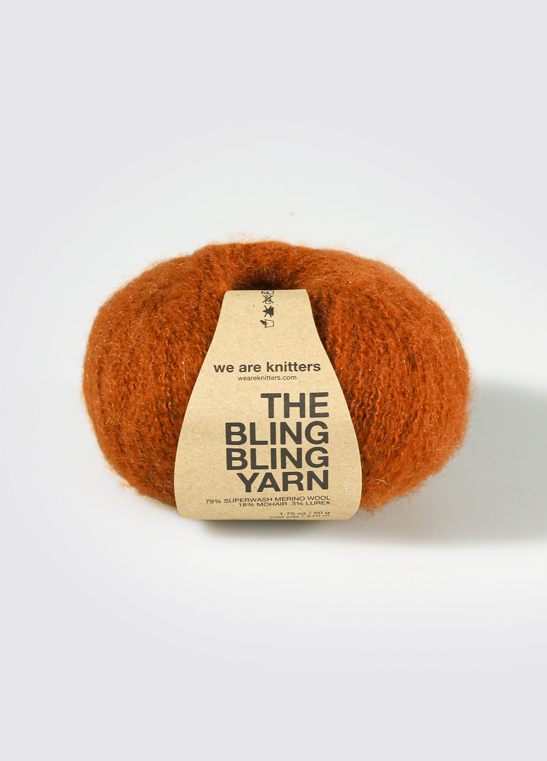 The Bling Bling Yarn Cinnamon