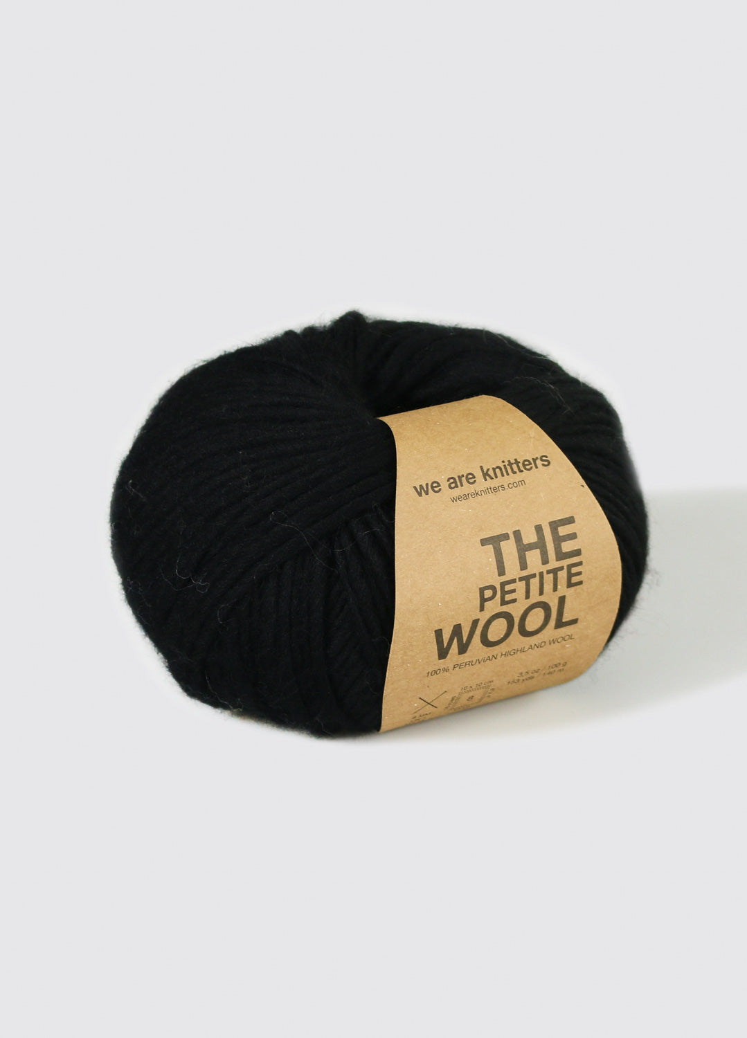 Petite Wool Black