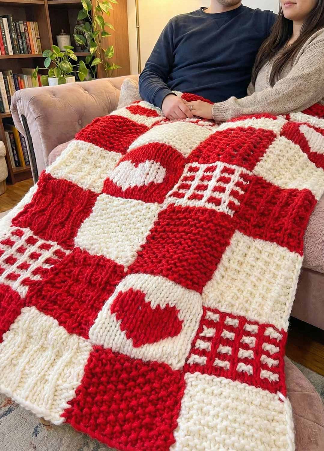 Valentine's Stitch Sampler Blanket Kit - Valentine's Limited Edition Bundle