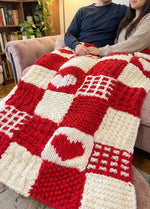 Valentine's Stitch Sampler Blanket Kit - Valentine's Limited Edition Bundle