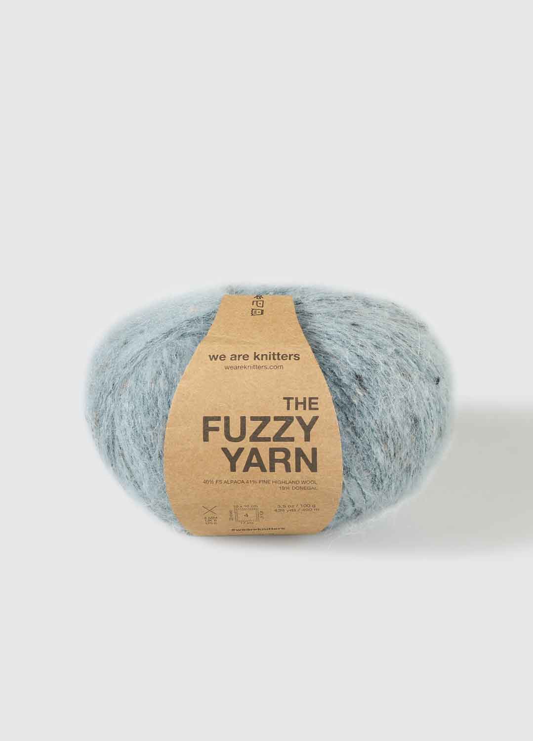 The Fuzzy Yarn Marbled Denim