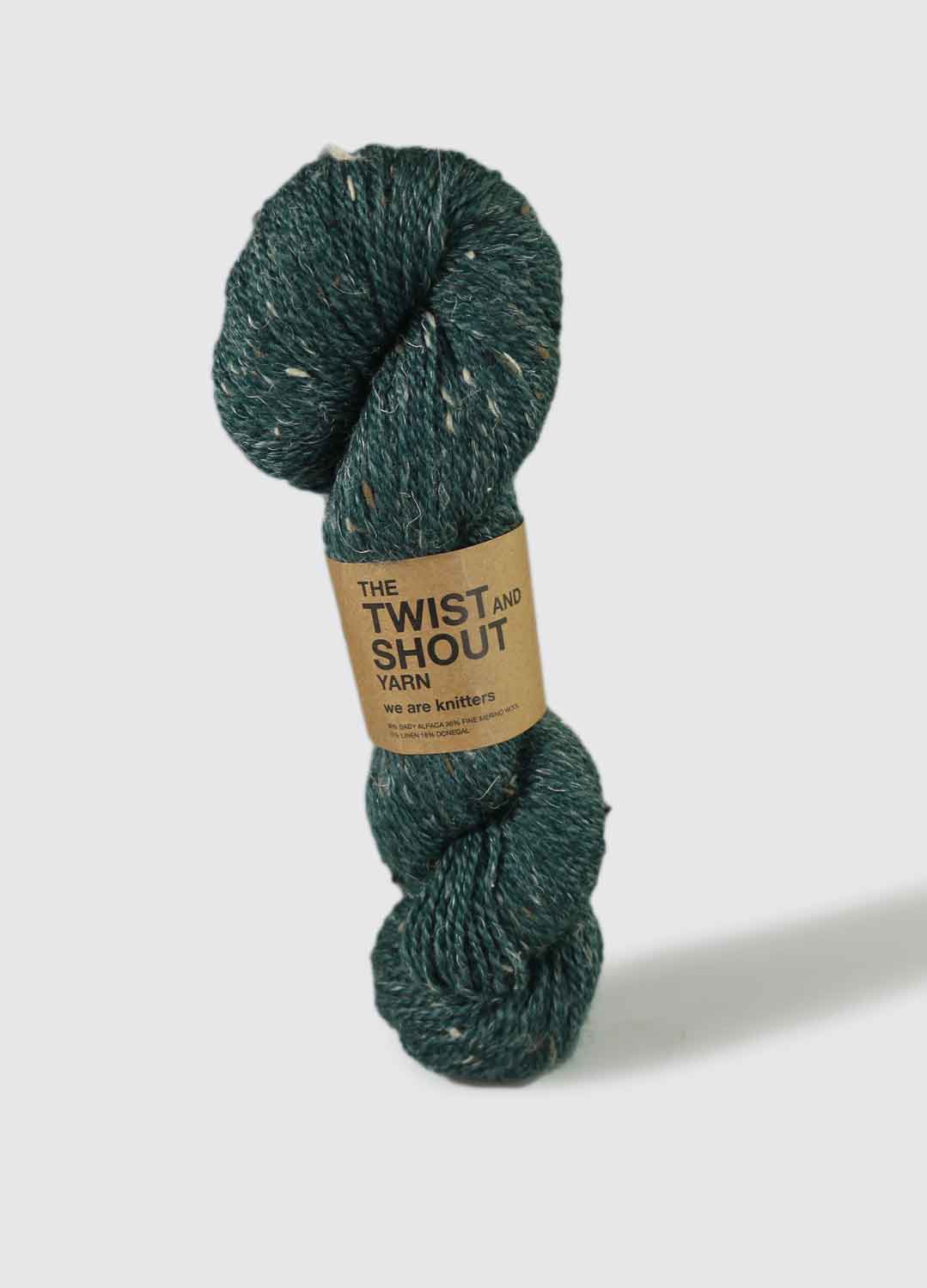 The Twist &amp; Shout Forest Green Tweed