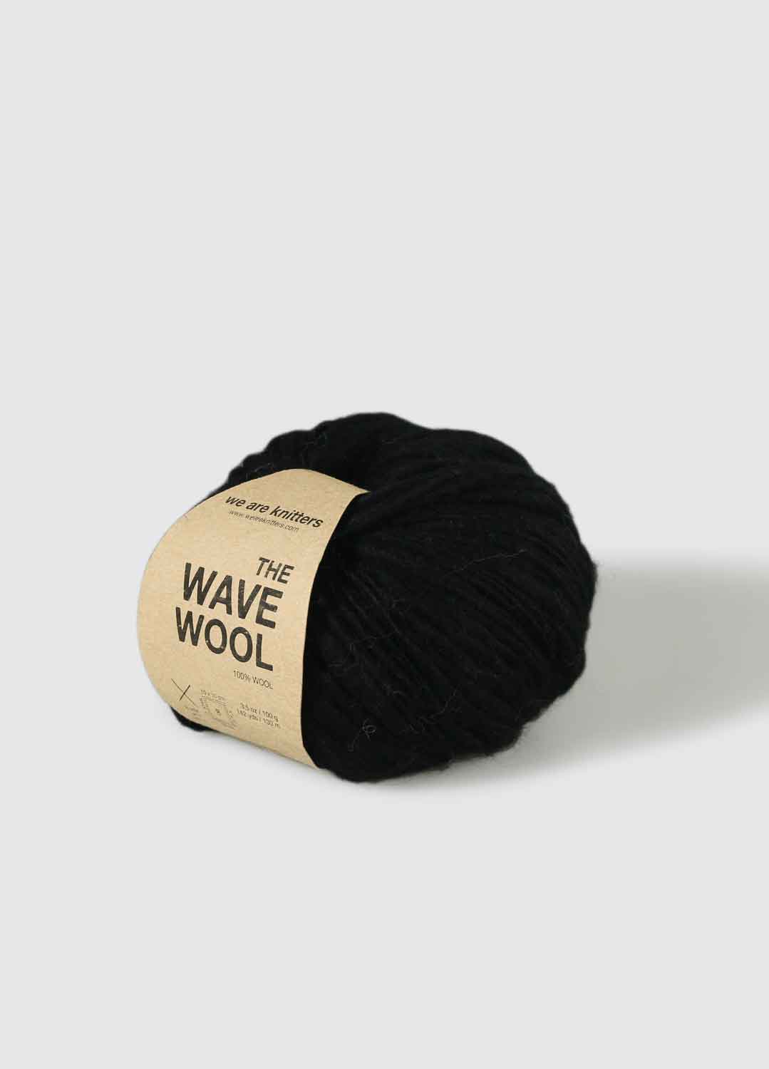 The Wave Wool Black