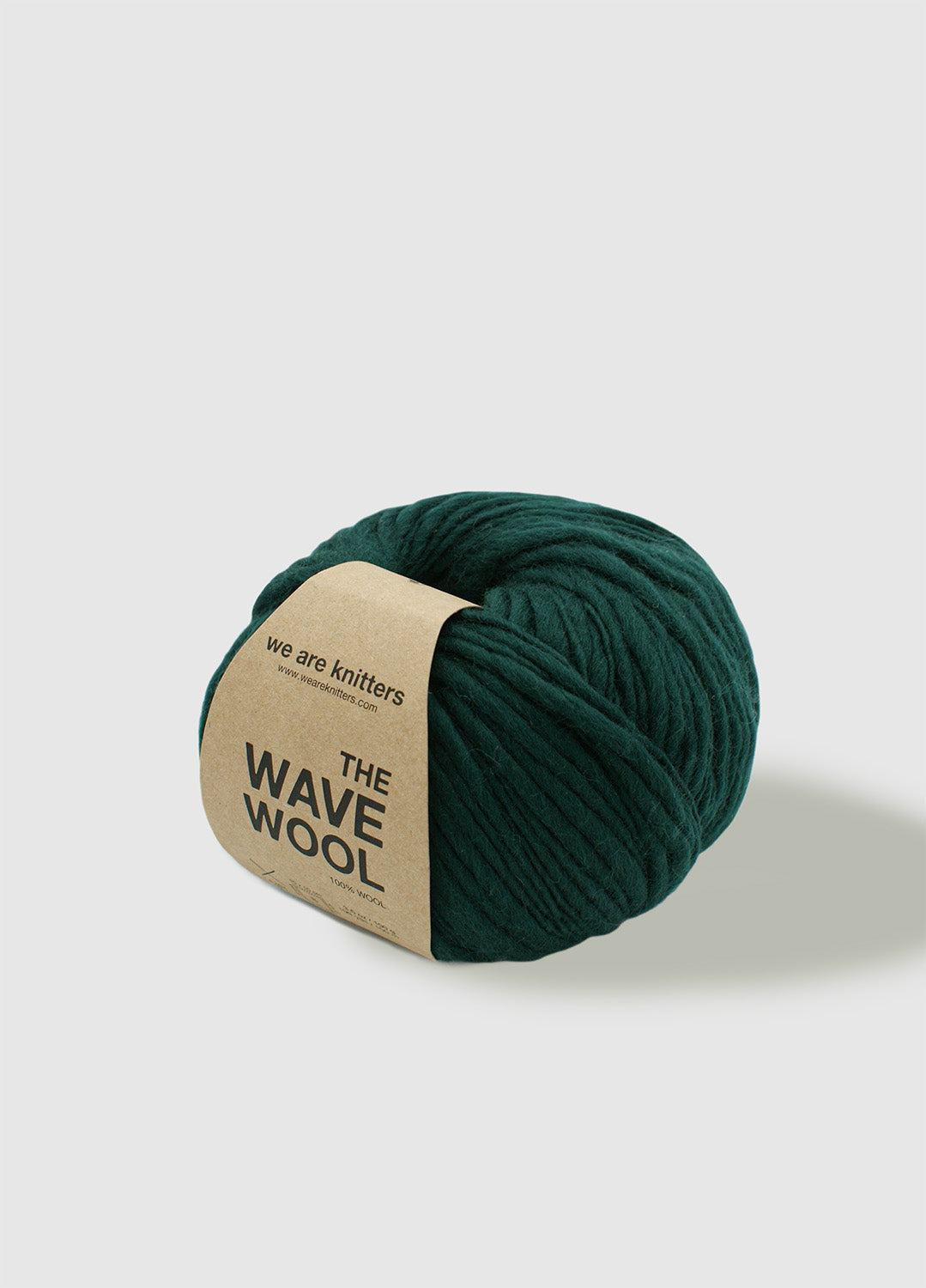 The Wave Wool Forest Green