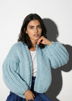Fresco Cardigan Kit - Yummy Yarn Version