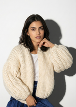 Fresco Cardigan Kit - Yummy Yarn Version